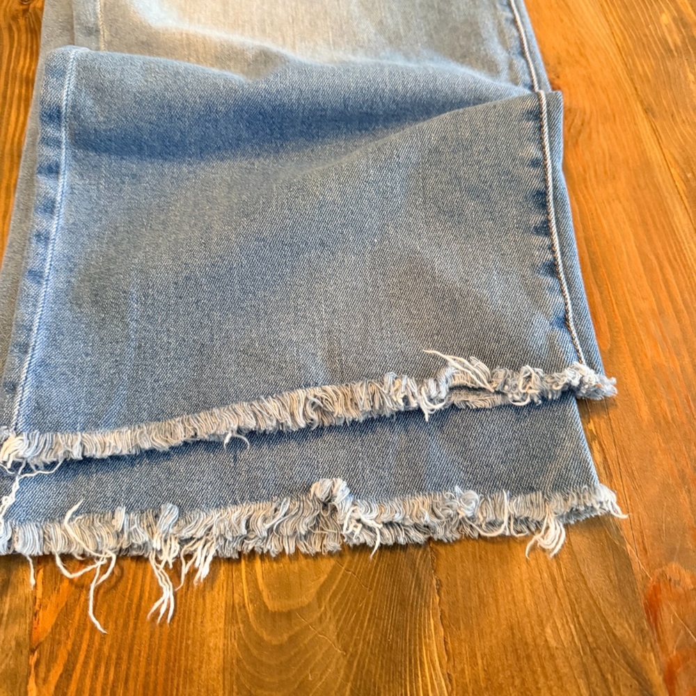 American Eagle Outfitters Light Blue Ankle Crop Jeans - Picture 7 of 10